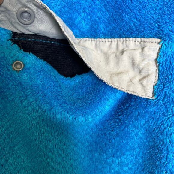 Jachs Cabin Ocean Blue Lightweight Polyester Fleece Pullover Sz Lg Unisex - Picture 2 of 13